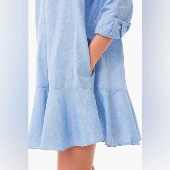 Tuckernuck Chambray Callahan Shirt Dress - Picture 3 of 4